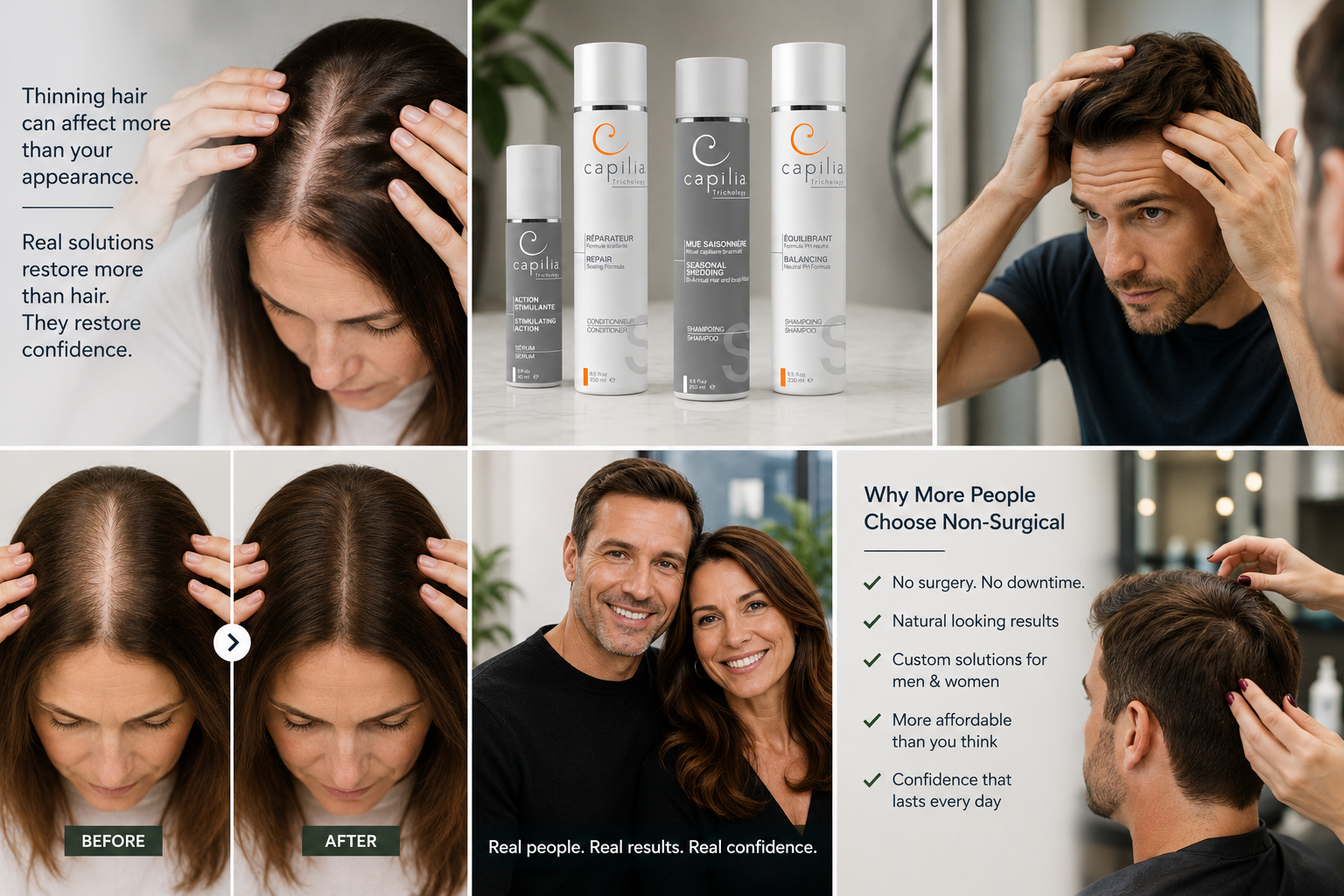 Why More People in Iowa Are Choosing Non-Surgical Hair Solutions Over “Miracle Cures” - HRC of Iowa